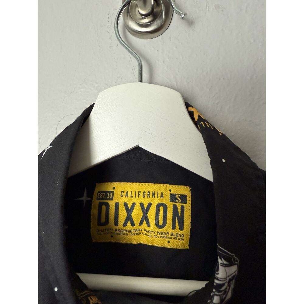 Dixxon Impala S/S Women’s SMALL Button Down Party Shirt D-lite Stretch Fabric - Picture 3 of 4